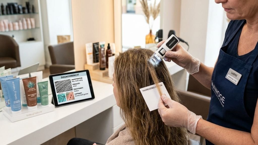 MAWOGE Haaranalyse im Salon