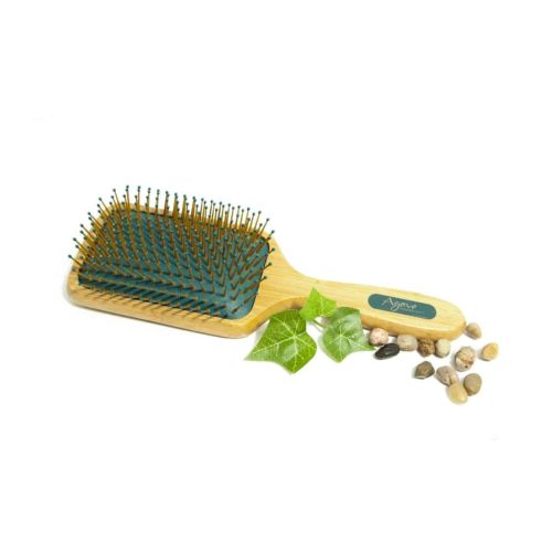 Agave Bamboo Paddle Brush (3)