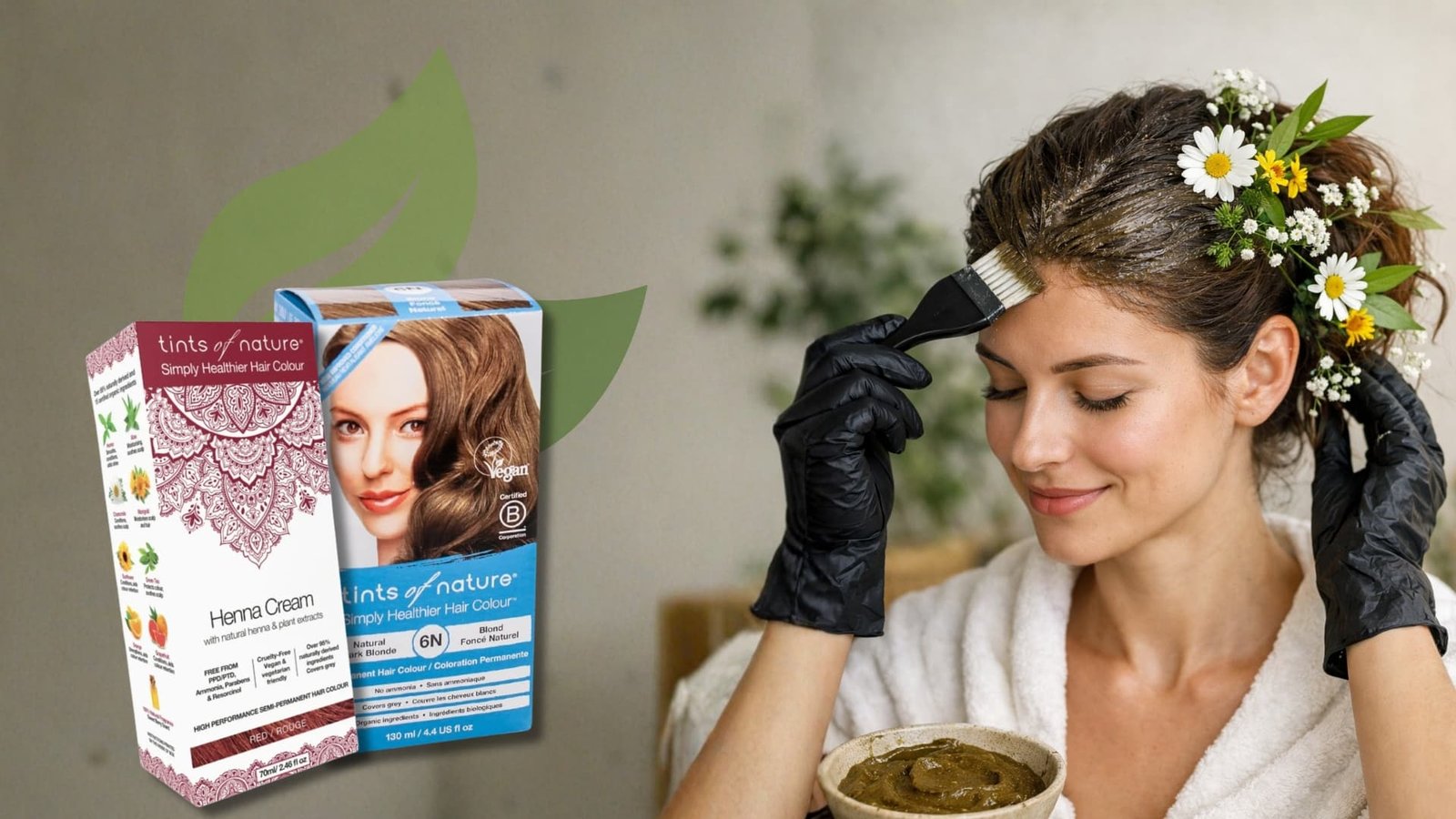 Bio Haarfrarbe zum selber färben