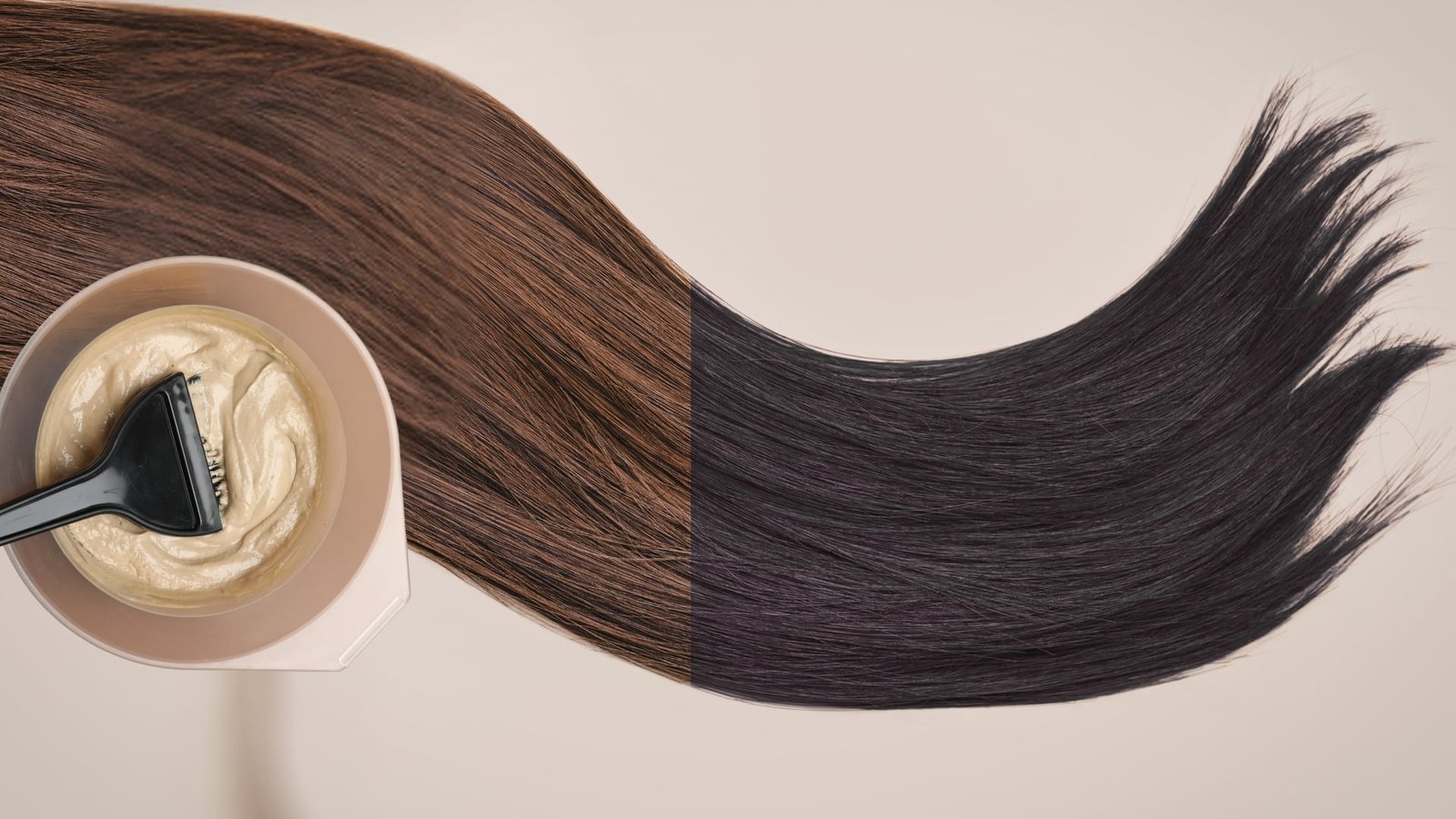 Haare zu dunkel aufhellen