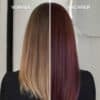 Henna-Tönung Bordeaux Rot – Bild 3