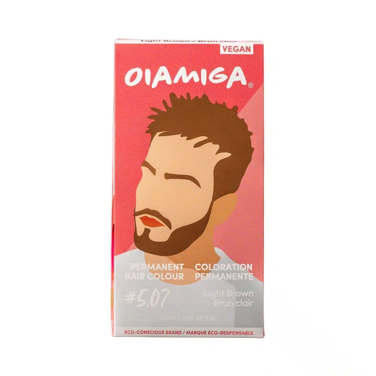 OIAMIGA Haarfarbe vegan Light Brown