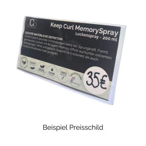 Preisaufsteller für deinen Salon – 10 Stück